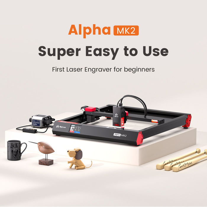 AlgoLaser Alpha MK2 Diode Laser Engraver - Advanced Precision System