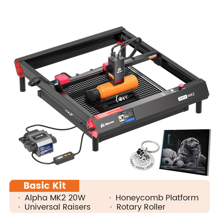 AlgoLaser Alpha MK2 Diode Laser Engraver - Advanced Precision System