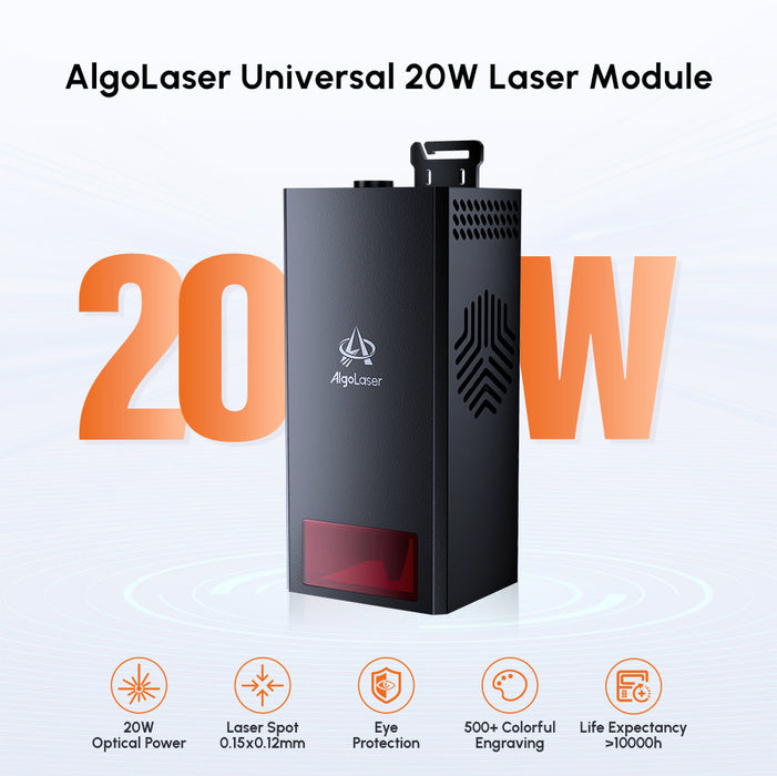 AlgoLaser 20W Laser Module - Professional-Grade Engraving Power