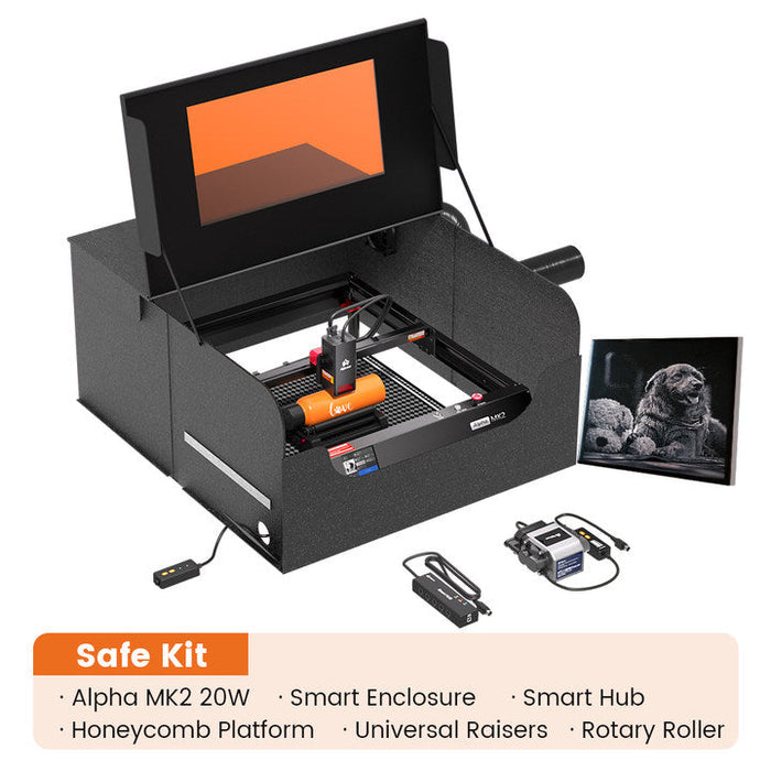 AlgoLaser Alpha MK2 Diode Laser Engraver - Advanced Precision System