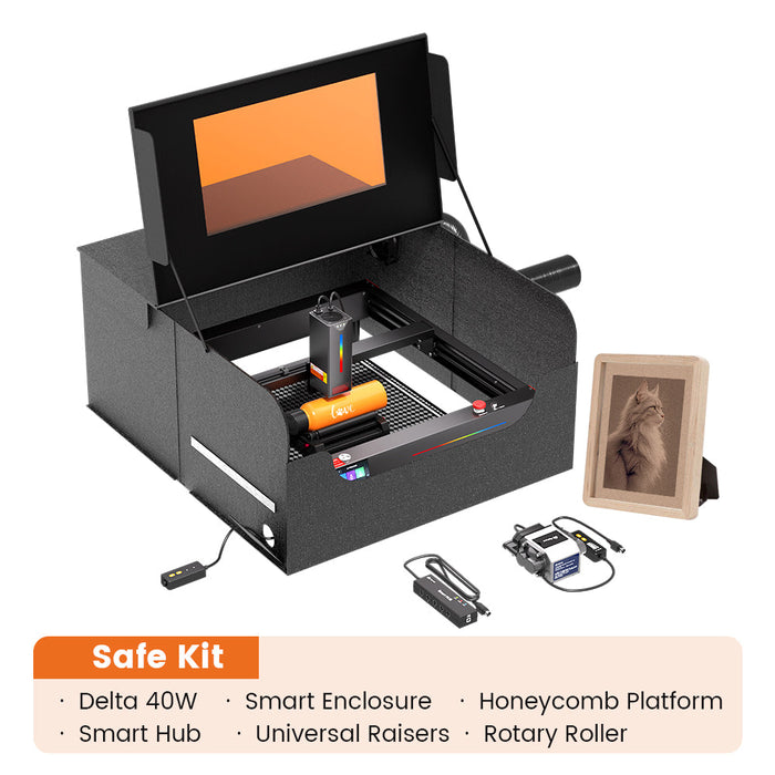 AlgoLaser Delta 22W Diode Laser Engraver - High-Speed Performance