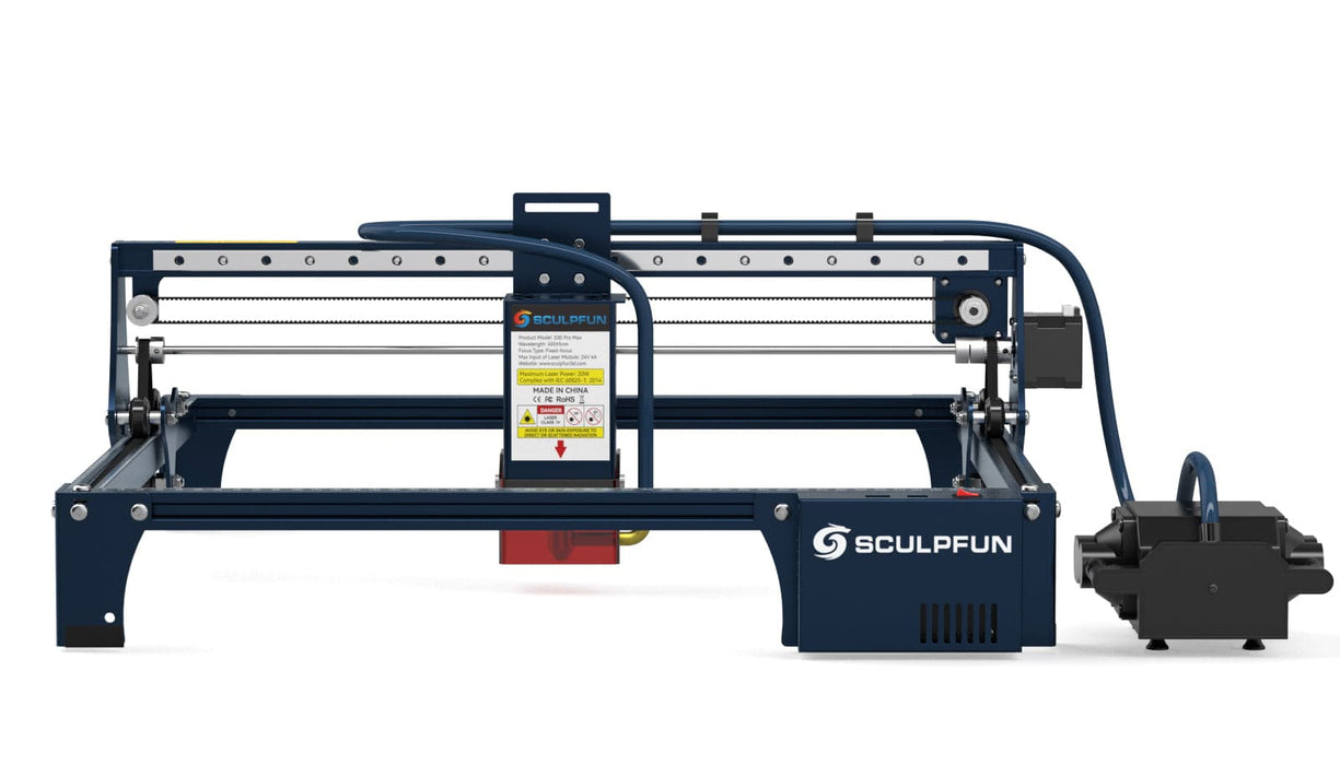 SCULPFUN S30 Pro Max: 20W Laser Engraving and Cutting Machine