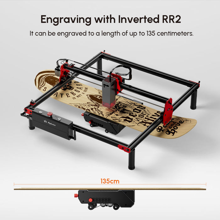 AlgoLaser Rotary Roller RR2 - 360° Cylindrical Engraving Attachment