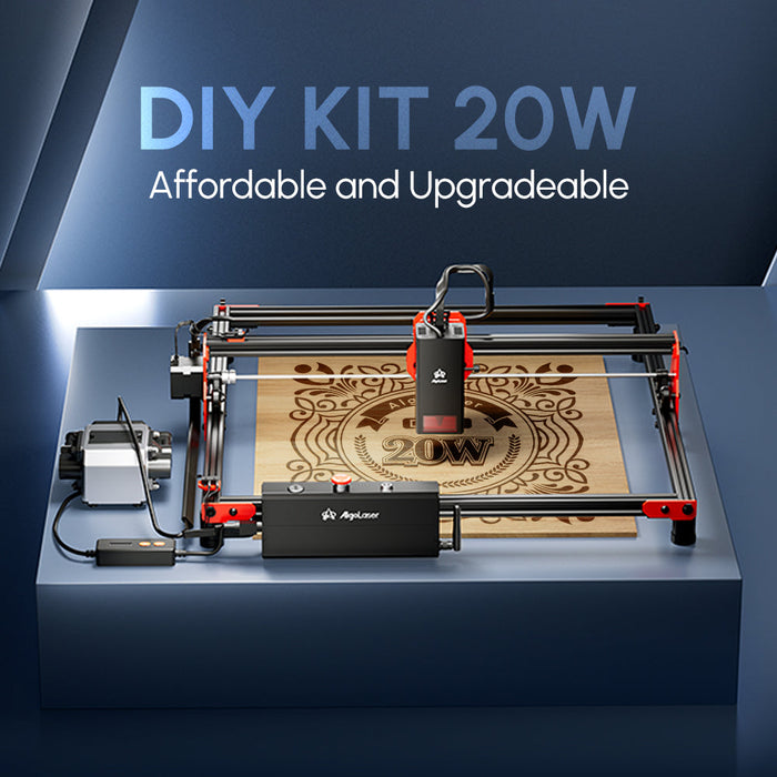 AlgoLaser DIY KIT 20W Diode Laser Engraver - Customizable Maker Tool