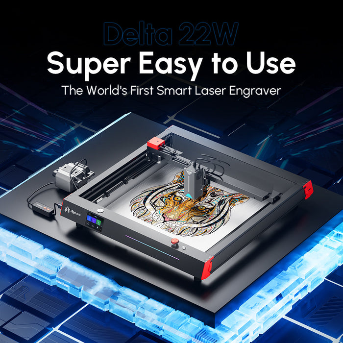 AlgoLaser Delta 22W Diode Laser Engraver - High-Speed Performance