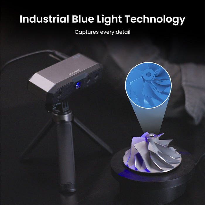 Revopoint MINI 2 3D Scanner: Blue Light丨Precision 0.02mm