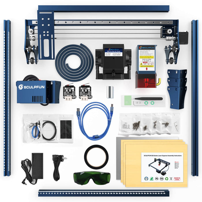 SCULPFUN S30 Pro: 10W Laser Engraving Machine with Automatic Air-Assist