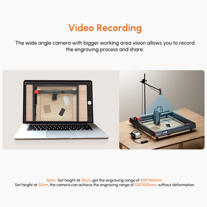 AlgoLaser Lightburn Smart Camera Set - Precision Alignment System