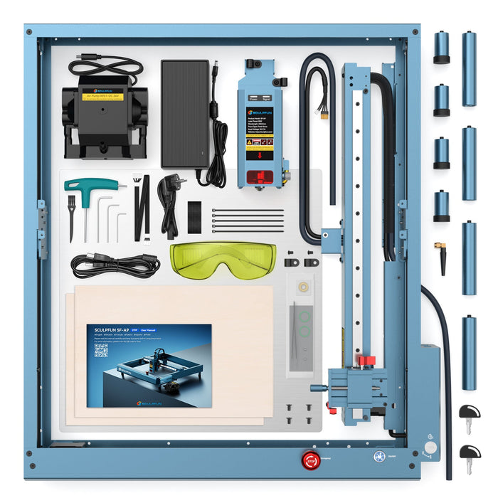 SCULPFUN SF-A9 20W Laser Engraver and Cutting Machine