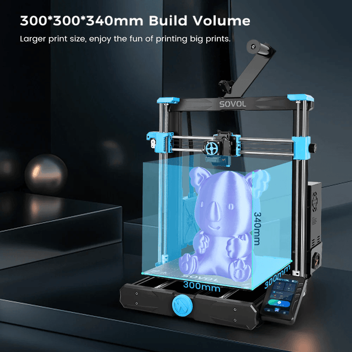 Sovol SV06 Plus 250mm/s Fully Open Source 3D Printer with Linear Rail Structure