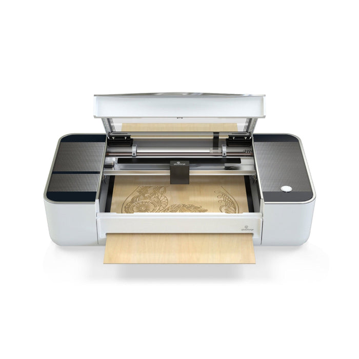 Glowforge Pro 45 Watt 3D Laser Cutter, Engraver - White