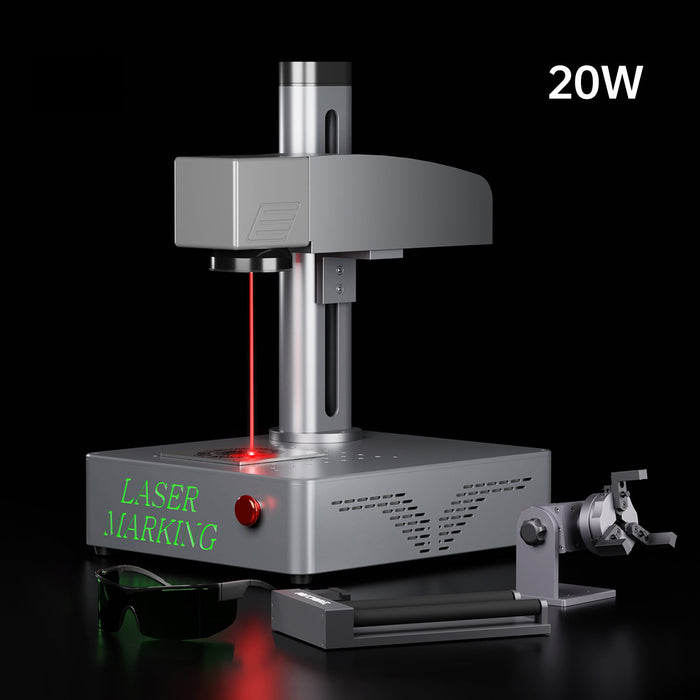 MR.CARVE S4-20W High Precision Fiber Laser Marking Machine